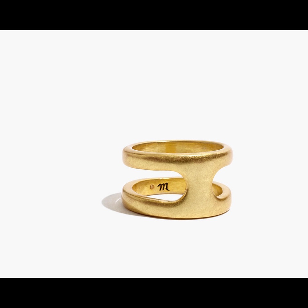 NWT!! Madewell Cutout band ring
